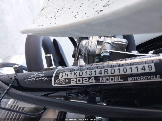 2024 HONDA XR150L 3H1KD1314RD101149 Photo 9