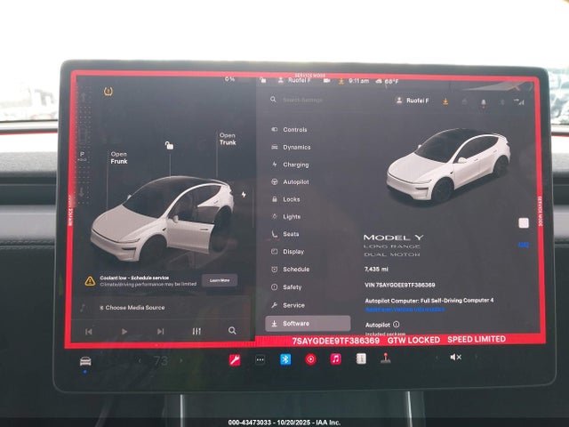 2026 TESLA MODEL Y 7SAYGDEE9TF386369 Photo 6
