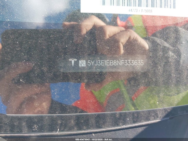 2022 TESLA MODEL 3 5YJ3E1EB8NF333635 Photo 8