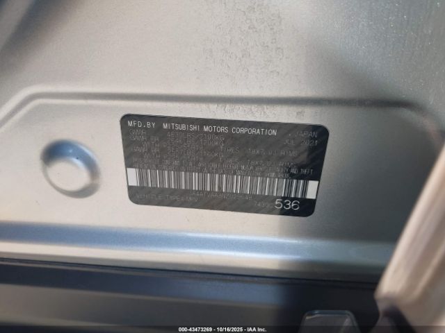 2022 MITSUBISHI ECLIPSE CROSS JA4ATVAA8NZ029548 Photo 8