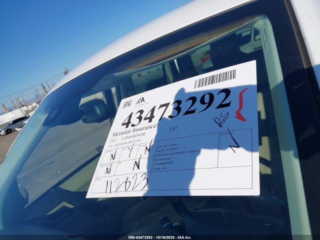 Продажа на аукционе авто 2013 Land Rover Lr2, vin: SALFR2BG1DH373599, номер лота: 43473292