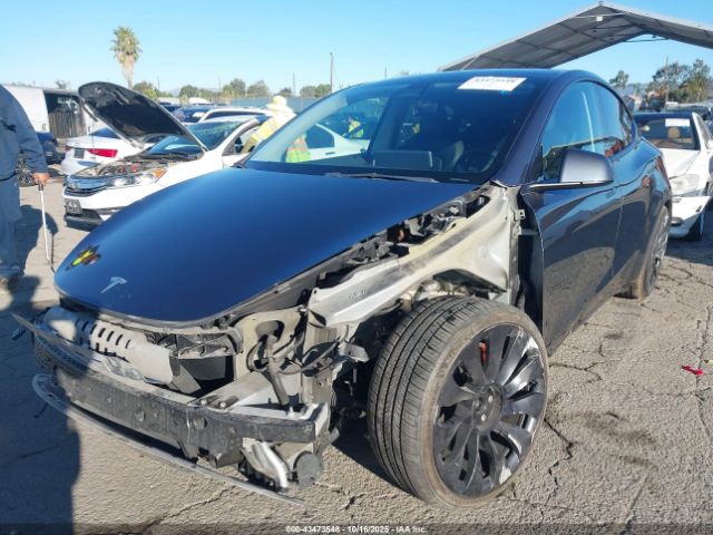 2022 TESLA MODEL Y 7SAYGDEF3NF405901 Photo 1