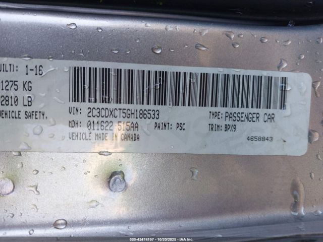 2016 DODGE CHARGER 2C3CDXCT5GH186533 Photo 8