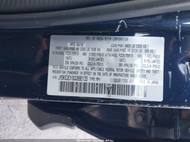 2016 MAZDA CX-5 JM3KE2DY8G0866133 Photo 8