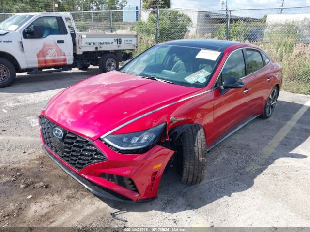 2021 HYUNDAI SONATA 5NPEJ4J22MH132227 Photo 1