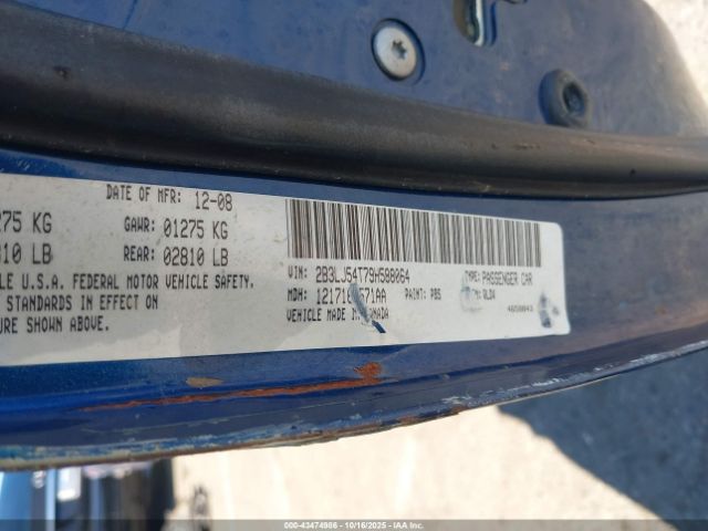 2009 DODGE CHALLENGER 2B3LJ54T79H588064 Photo 8