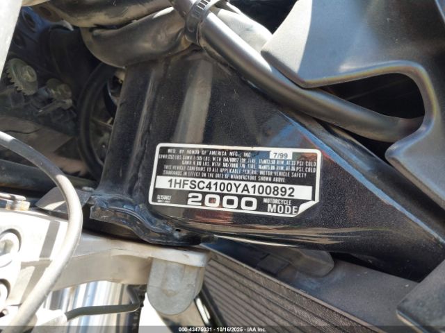 2000 HONDA GL1500 1HFSC4100YA100892 Photo 9