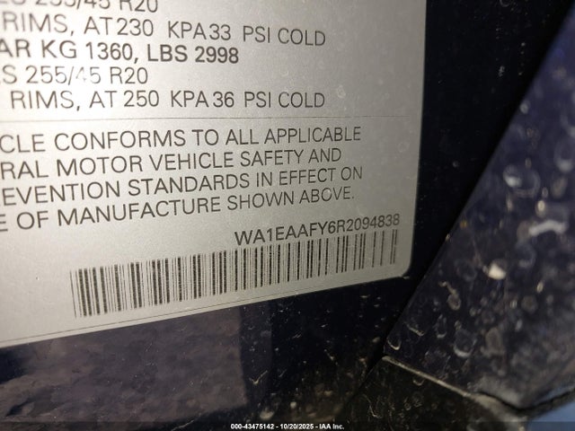 2024 AUDI Q5 WA1EAAFY6R2094838 Photo 8