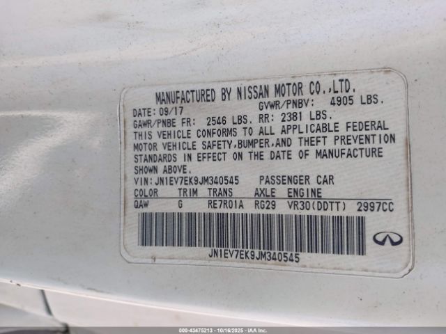 2018 INFINITI Q60 JN1EV7EK9JM340545 Photo 8