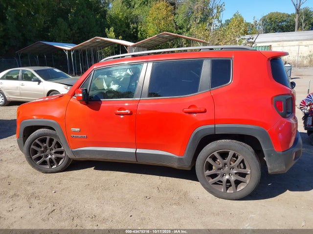2016 Jeep Renegade 75th Anniversary მანქანა იყიდება აუქციონზე, vin: ZACCJABT9GPC62627, აუქციონის ნომერი: 43475316