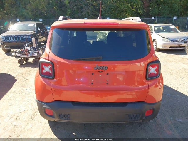 2016 Jeep Renegade 75th Anniversary მანქანა იყიდება აუქციონზე, vin: ZACCJABT9GPC62627, აუქციონის ნომერი: 43475316