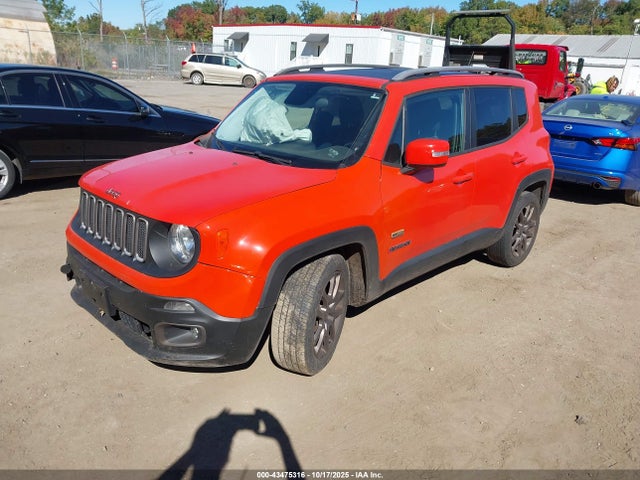 2016 Jeep Renegade 75th Anniversary მანქანა იყიდება აუქციონზე, vin: ZACCJABT9GPC62627, აუქციონის ნომერი: 43475316