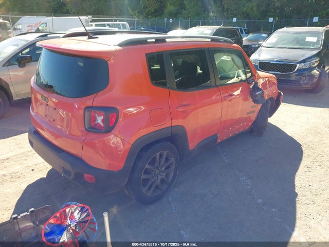 2016 Jeep Renegade 75th Anniversary მანქანა იყიდება აუქციონზე, vin: ZACCJABT9GPC62627, აუქციონის ნომერი: 43475316