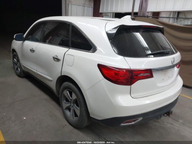 2016 ACURA MDX 5FRYD4H20GB016083 Photo 2