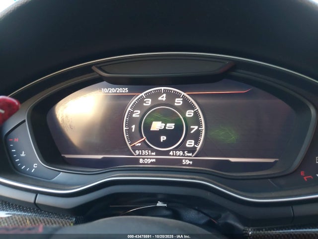 43475591 :رقم المزاد ، WAUC4CF57JA035732 vin ، 2018 Audi S5 3.0t Premium Plus مزاد بيع