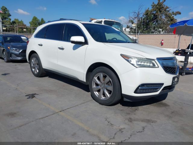 2015 ACURA MDX 5FRYD4H85FB024764
