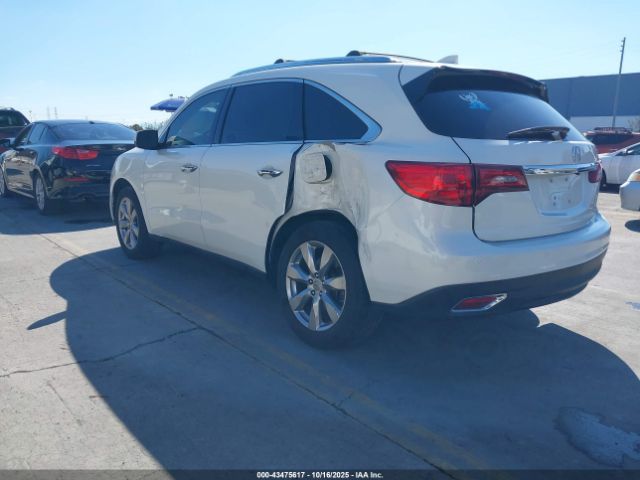 2015 ACURA MDX 5FRYD4H85FB024764 Photo 2