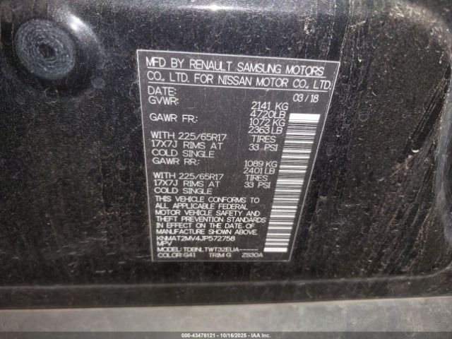 2018 NISSAN ROGUE KNMAT2MV4JP572758 Photo 8