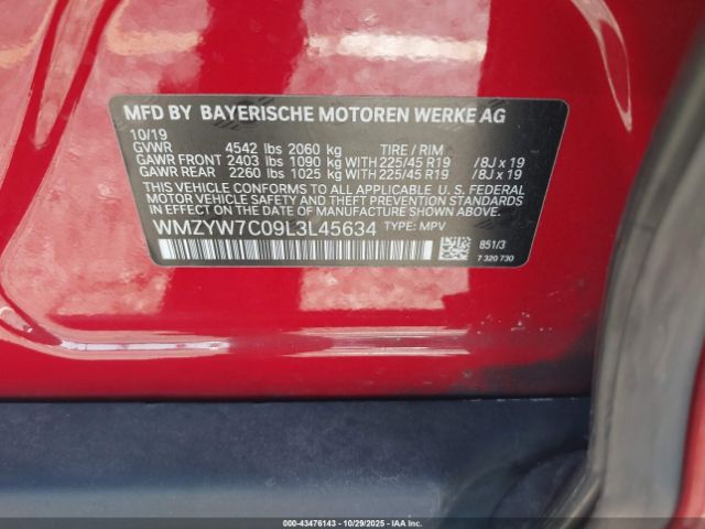 2020 MINI COUNTRYMAN WMZYW7C09L3L45634 Photo 8
