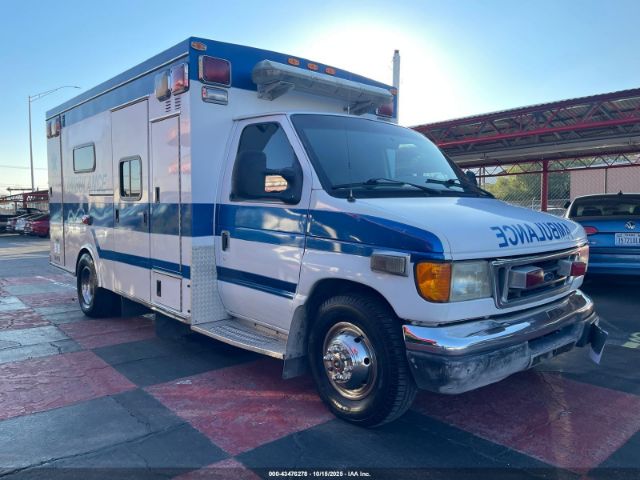 2003 FORD E-450 CUTAWAY 1FDXE45F03HB51684