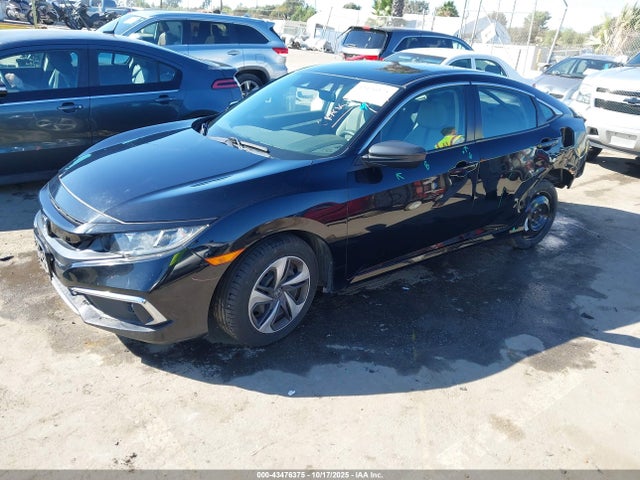 2019 Honda Civic Lx მანქანა იყიდება აუქციონზე, vin: 19XFC2F61KE205426, აუქციონის ნომერი: 43476375