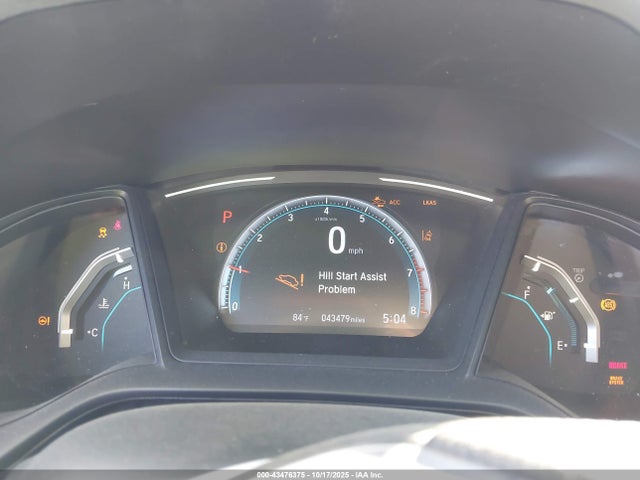 2019 Honda Civic Lx მანქანა იყიდება აუქციონზე, vin: 19XFC2F61KE205426, აუქციონის ნომერი: 43476375