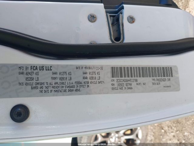 2017 CHRYSLER 300 2C3CCAGG6HH512788 Photo 8