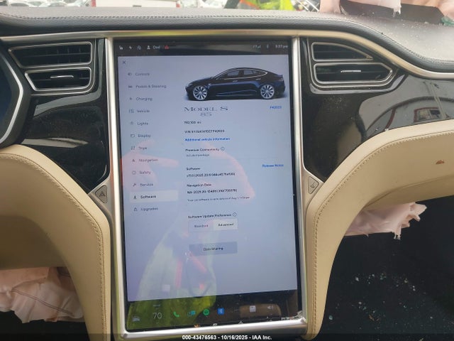 Tesla MODEL S 2014 5YJSA1H15EFP42623 Image 19