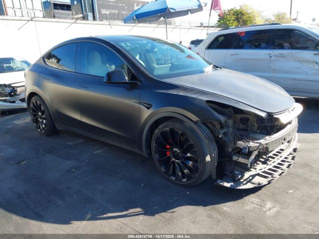 2021 TESLA MODEL Y 5YJYGDEF9MF097922 Photo 0