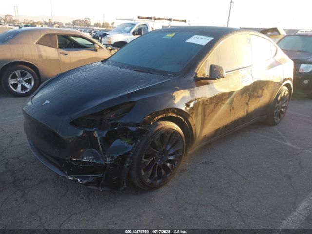2022 TESLA MODEL Y 7SAYGDEFXNF341730 Photo 1
