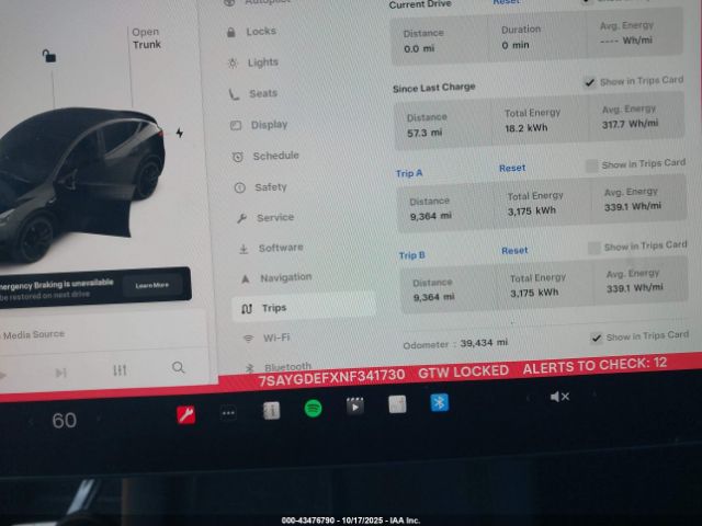 2022 TESLA MODEL Y 7SAYGDEFXNF341730 Photo 6
