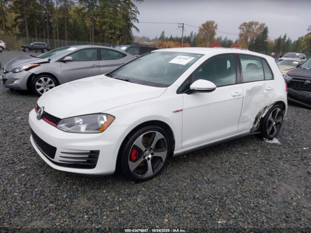 2017 VOLKSWAGEN GOLF GTI 3VW5T7AU1HM013997 Photo 1