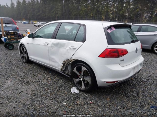 2017 VOLKSWAGEN GOLF GTI 3VW5T7AU1HM013997 Photo 2