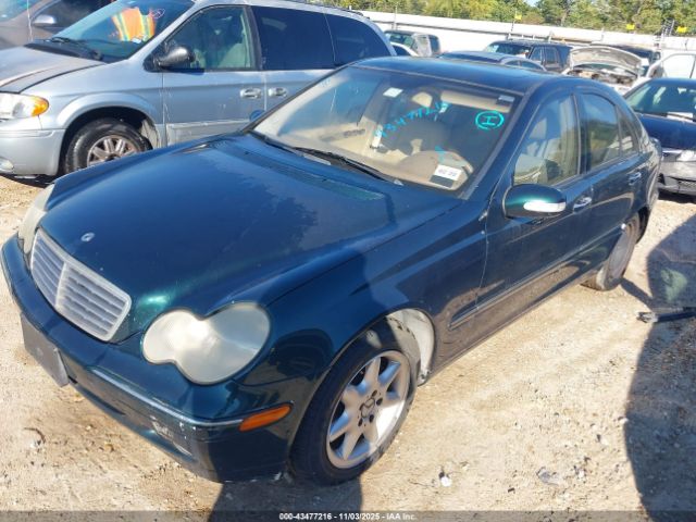 2003 MERCEDES-BENZ C 240 WDBRF61J63E014619 Photo 1