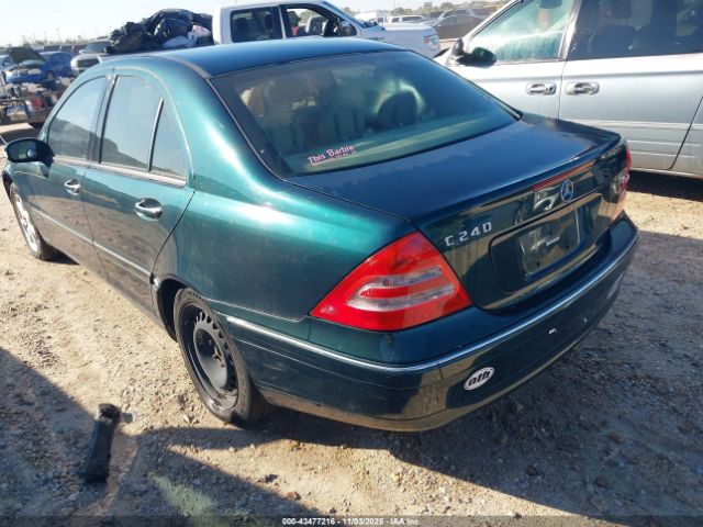 2003 MERCEDES-BENZ C 240 WDBRF61J63E014619 Photo 2