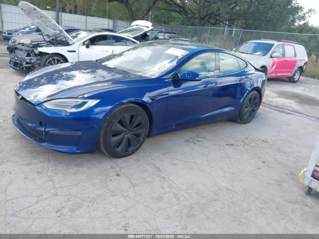 2021 TESLA MODEL S 5YJSA1E63MF438558 Photo 1