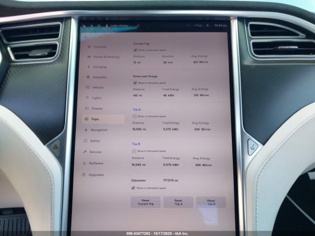 2017 TESLA MODEL S 5YJSA1E15HF190839 Photo 6