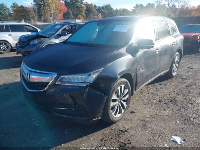 2016 ACURA MDX 5FRYD4H42GB036384 Photo 1