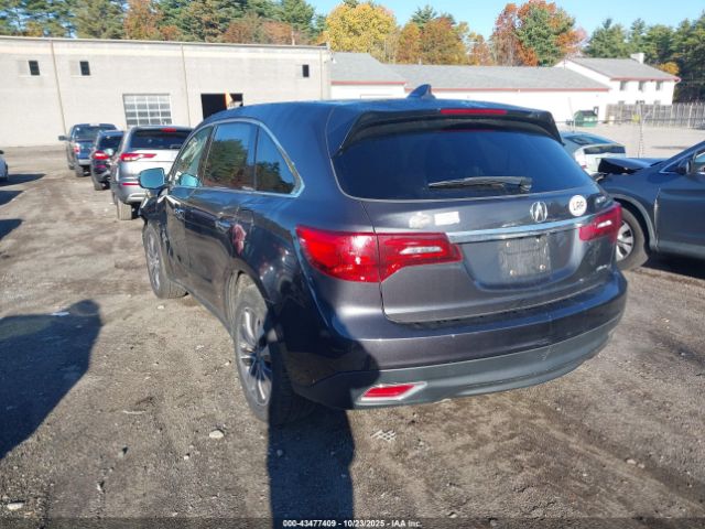 2016 ACURA MDX 5FRYD4H42GB036384 Photo 2