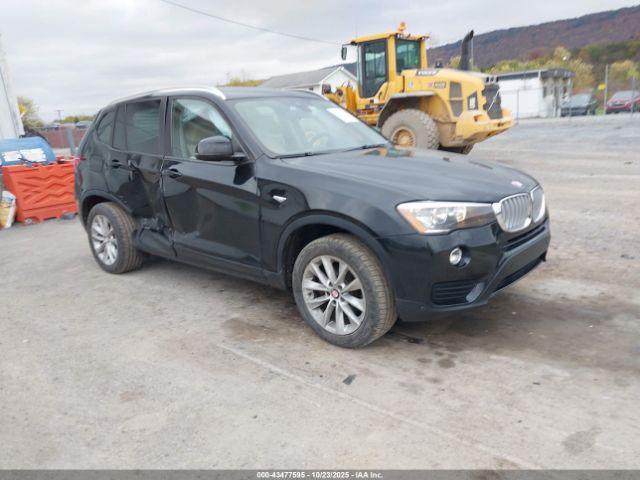 2017 BMW X3 5UXWX9C54H0T14875