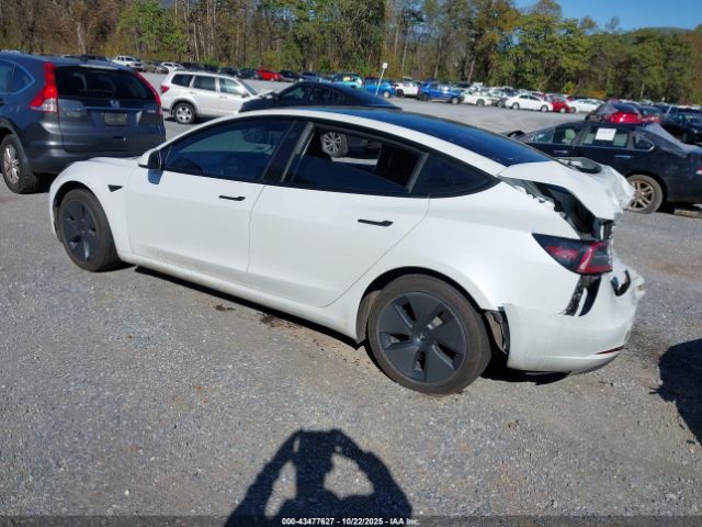 2022 TESLA MODEL 3 5YJ3E1EB7NF103083 Photo 2