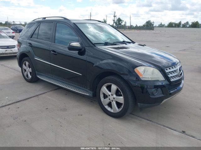 2009 MERCEDES-BENZ ML 350 4JGBB56E29A515698