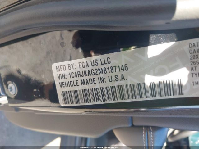 2021 JEEP GRAND CHEROKEE L 1C4RJKAG2M8187146 Photo 8