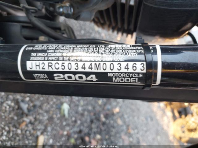2004 HONDA VT750 JH2RC50344M003463 Photo 9