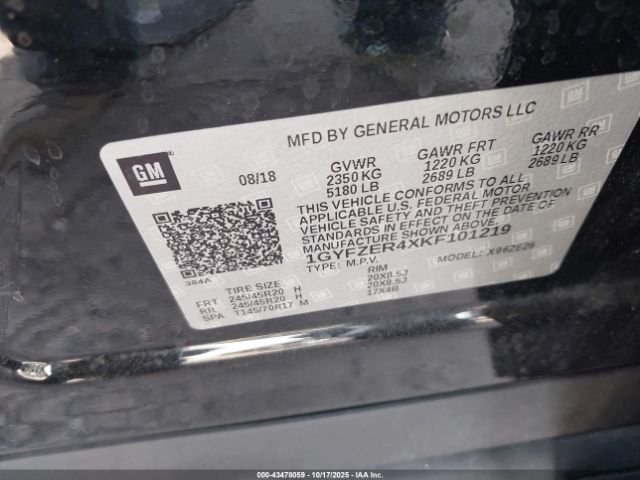 2019 CADILLAC XT4 1GYFZER4XKF101219 Photo 8