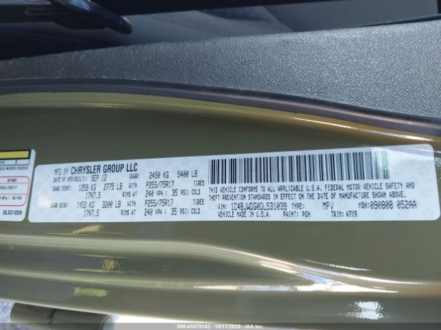 2013 JEEP WRANGLER UNLIMITED 1C4BJWDG0DL531039 Photo 8