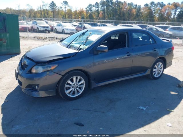 2009 TOYOTA COROLLA 2T1BU40E09C109030 Photo 1