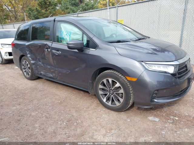 2022 HONDA ODYSSEY 5FNRL6H74NB036687