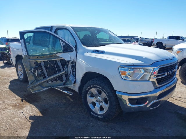 43478696 :رقم المزاد ، 1C6RRFFG1KN782276 vin ، 2019 Ram 1500 Big Horn/lone Star  4x4 5'7 Box مزاد بيع