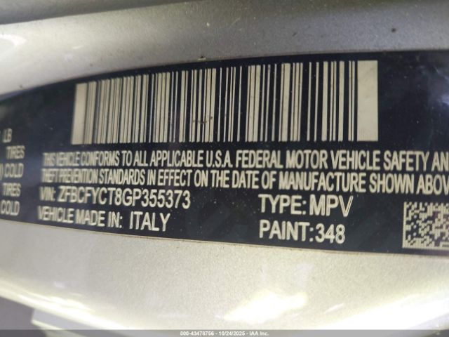 2016 FIAT 500X ZFBCFYCT8GP355373 Photo 8